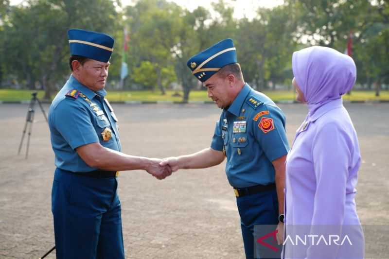 Panglima TNI Terima Laporan Kenaikan Pangkat 27 Pati di Cilangkap
