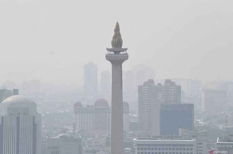 Parah, Kualitas Udara Jakarta Terburuk Sedunia Pagi Ini