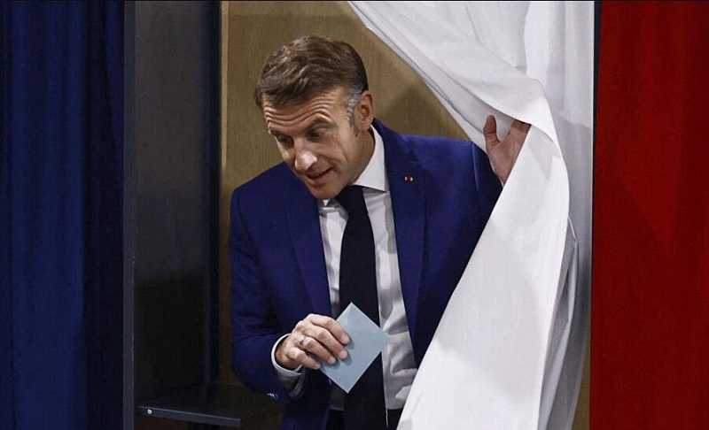 Partai Ekstrem Kanan Ungguli Putaran I Pemilu Prancis, Koalisi Macron Berakhir?