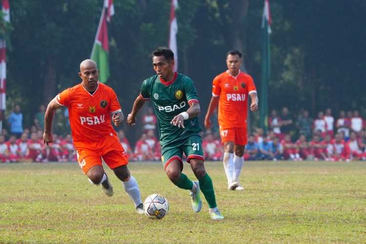 Partai Puncak Sepakbola Sebagai Penutup Piala Panglima TNI 2023