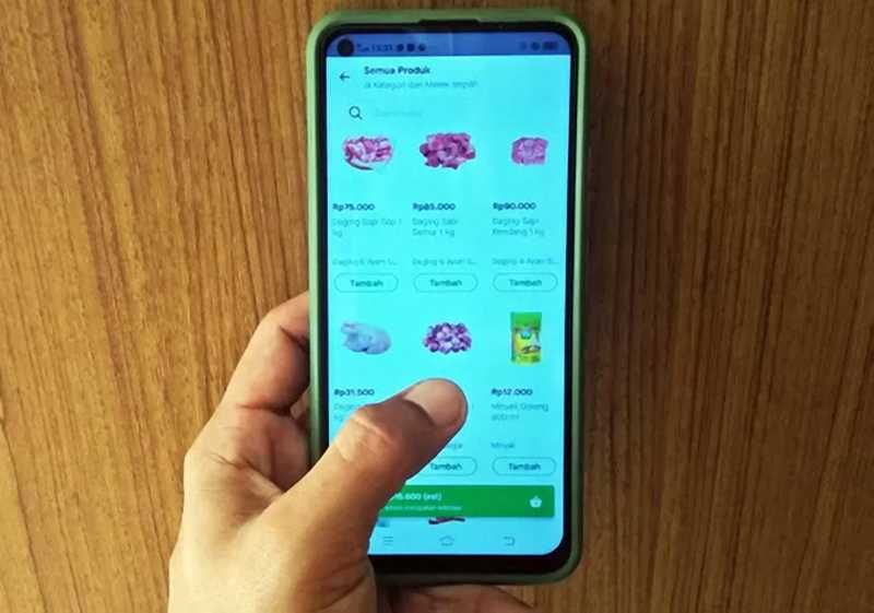 Pasar Tani Tembus Ribuan Transaksi Daring