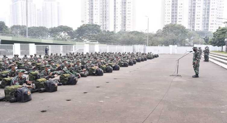 Pasien Covid-19 Melonjak, 176 Personel Nakes TNI Didatangkan ke Jakarta