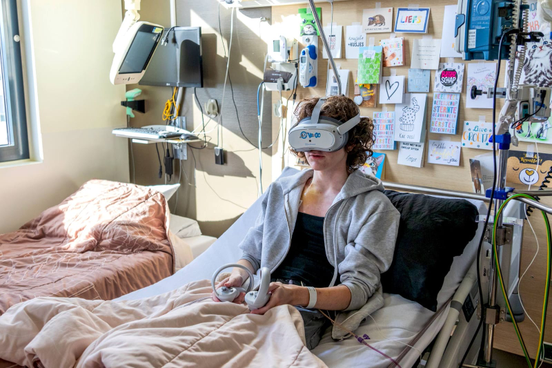 Pasien di Belanda Dirawat dengan Bantuan VR