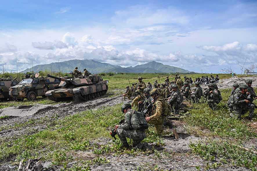 Pasukan Filipina dan Australia  Gelar Latihan Rebut Kembali Pulau