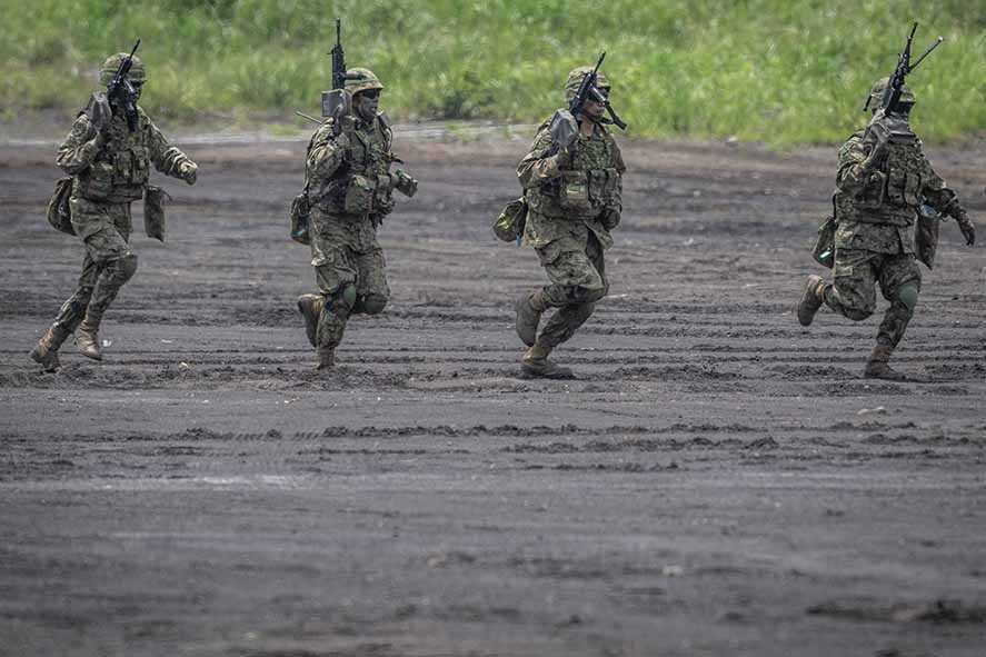 Pasukan Jepang Gelar Latihan Militer di LTT