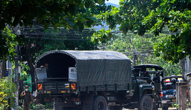 Pasukan Junta Hancurkan Ratusan Rumah di Kawasan Sagaing