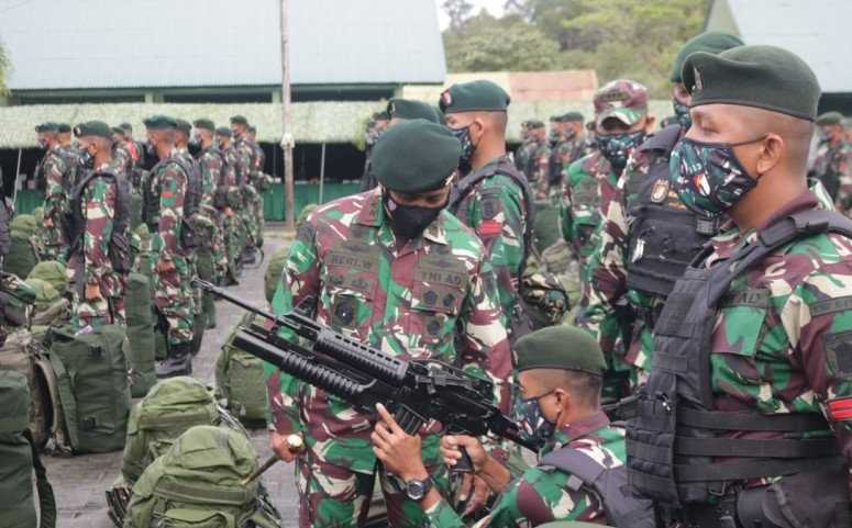 Pasukan Raider Raja Alam ini Dikirim ke Perbatasan Papua