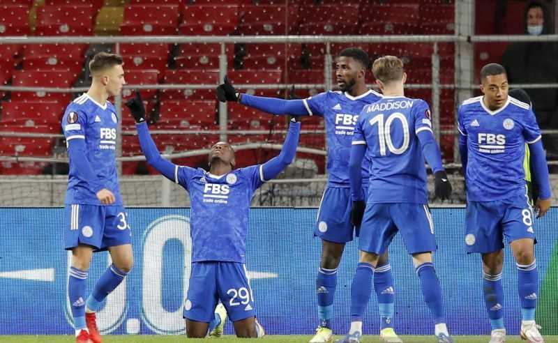 Patson Daka Cetak 'Quattrick', Leicester Tundukkan Spartak Moskow 4-3