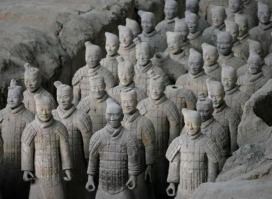 Patung Tentara Terakota,  Sang Penjaga Makam Kaisar Qin