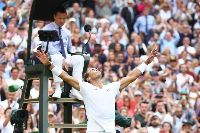 Patut Dicontoh Meski Harus Berjuang Lawan Cedera, Akhirnya Nadal ke Semifinal Wimbledon Hadapi Kyrgios