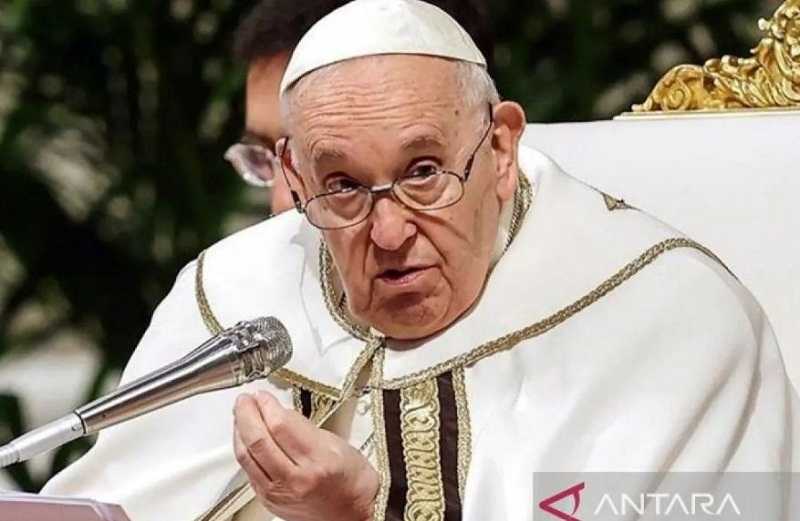 Paus Desak Pemimpin Dunia Rundingkan Jalan Damai Ukraina-Gaza