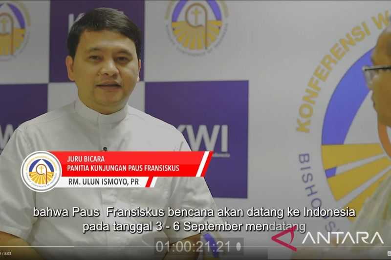 Paus Fransiskus Direncanakan Perjalanan Apostolik ke Indonesia pada 3-6 September