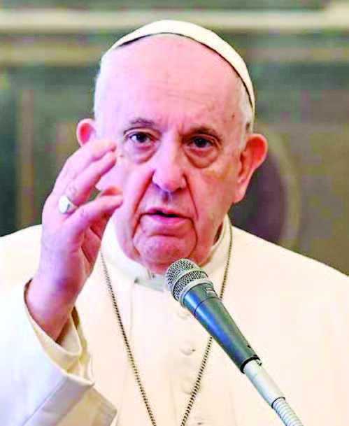 Paus Fransiskus Serukan Akhiri Kekerasan terhadap Perempuan