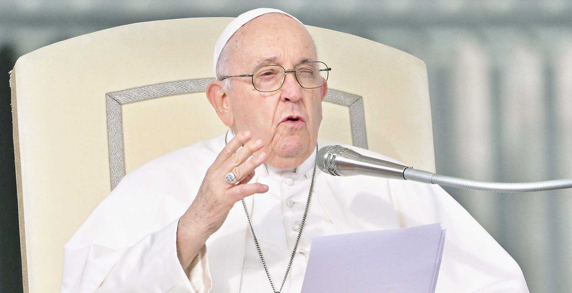 Paus Serukan Perdamaian dan Hindari Bencana Kemanusiaan