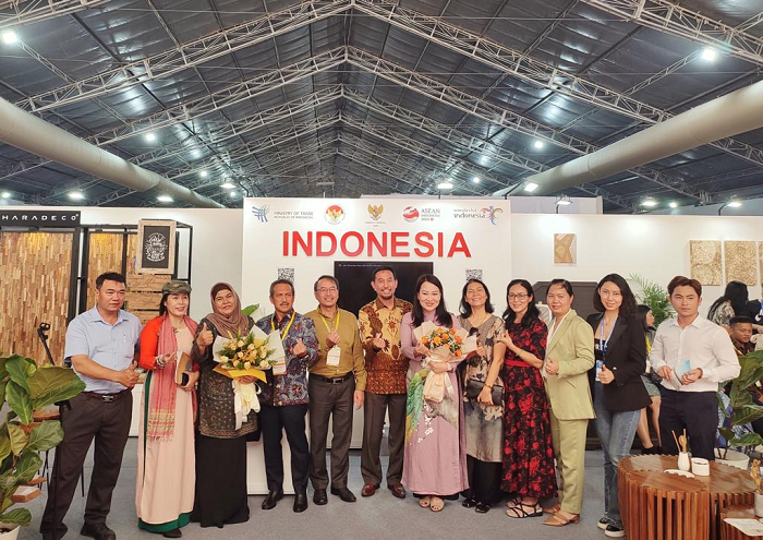 Paviliun Indonesia Meriahkan Pameran Furnitur Internasional VIFA Expo 2023