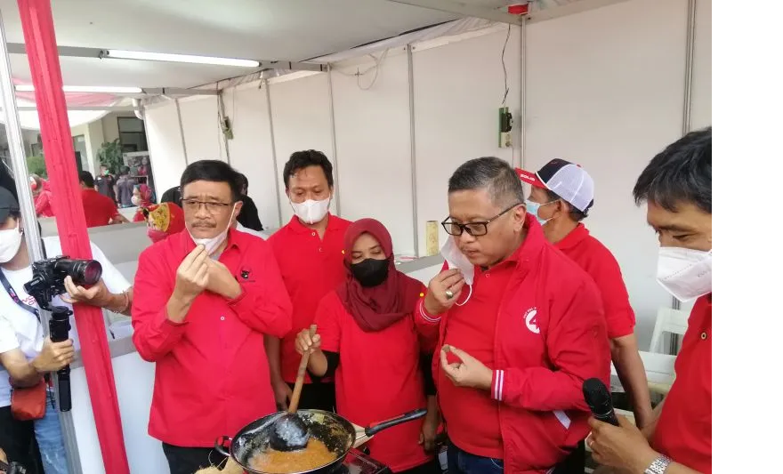 PDI Perjuangan Gelar Demo Masak Tanpa Minyak Goreng, Tapi Megawati Tak Hadir Mencicipi Masakan