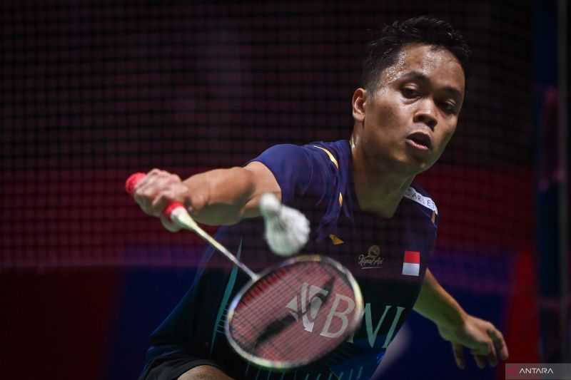 Pebulu Tangkis Tunggal Putra Indonesia Anthony Ginting Tersisih dari French Open