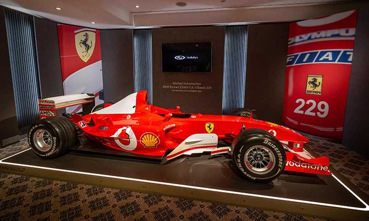 Pecah Rekor, Mobil F1 Michael Schumacher Terjual Lebih dari Rp200 Miliar