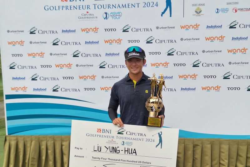 Pegolf Liu Segel Gelar Juara BNI Ciputra Golfpreneur Tournament 2024