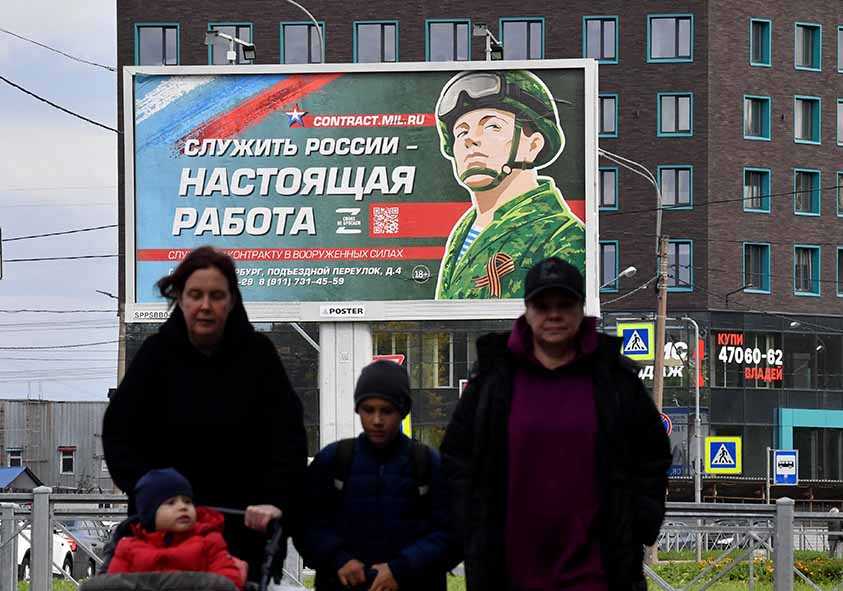 Pejabat AS: Russia Kesulitan  Merekrut Prajurit Baru