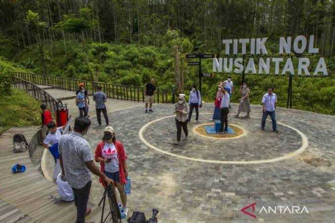 Pelabuhan Desa Bumi Harapan Jadi Jalur Material IKN