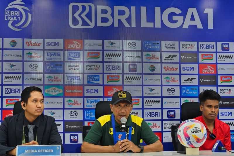 Pelatih Barito Putera Rahmad Darmawan Menilai Timnya Gugup karena Mainkan Laga Perdana