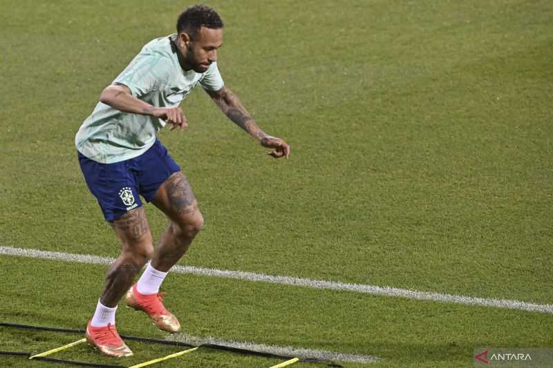 Pelatih Timnas Brazil Sebut Neymar Siap Diturunkan Lawan Korea Selatan di Piala Dunia Qatar