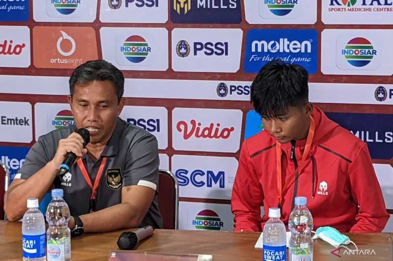 Pelatih Timnas U-16 Bima Sakti Sayangkan Indonesia Cuma Buat Dua Gol ke Gawang Filipina
