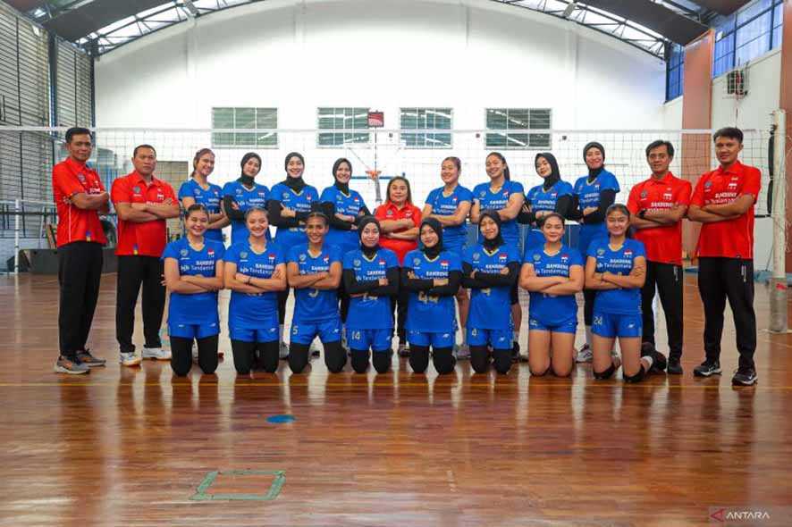 Pelatih Timnas Voli Putri Turunkan Debutan di SEA V League 2023