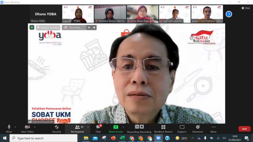 Pelatihan pemasaran online umkm 4