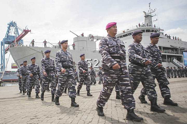 Pelepasan KRI Teluk Palu-523