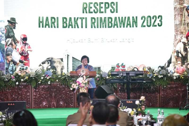 Pelestarian Lingkungan, Menteri LHK Apresiasi Kinerja Rimbawan Jaga dan Kelola Hutan