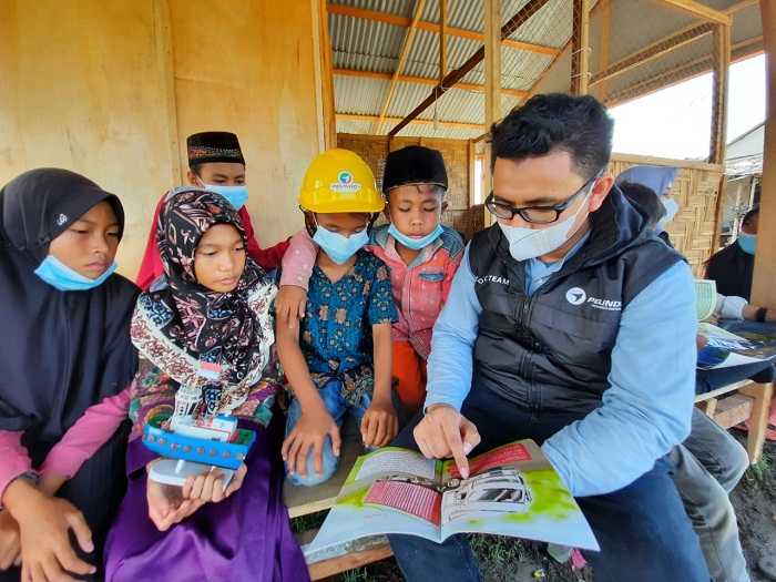 Pelindo I Edukasi Dunia Maritim Kepada Anak-Anak di Deli Serdang