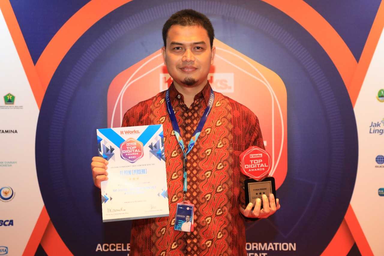 PELNI Raih TOP Digital Award 2021
