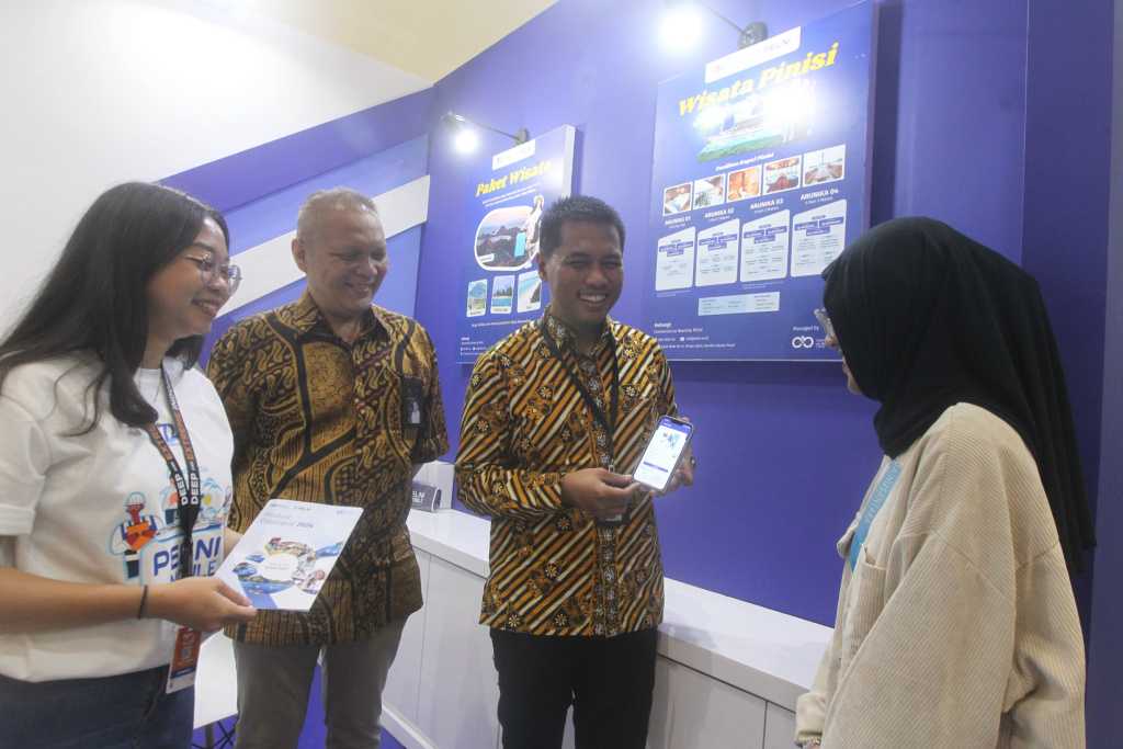 Pelni Tawarkan Paket wisata di Pameran Deep and Extreme Indonesia 3