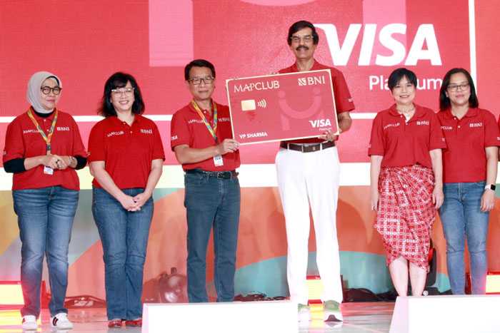 Peluncuran Kartu kredit co-branding BNI Mapclub Card 3