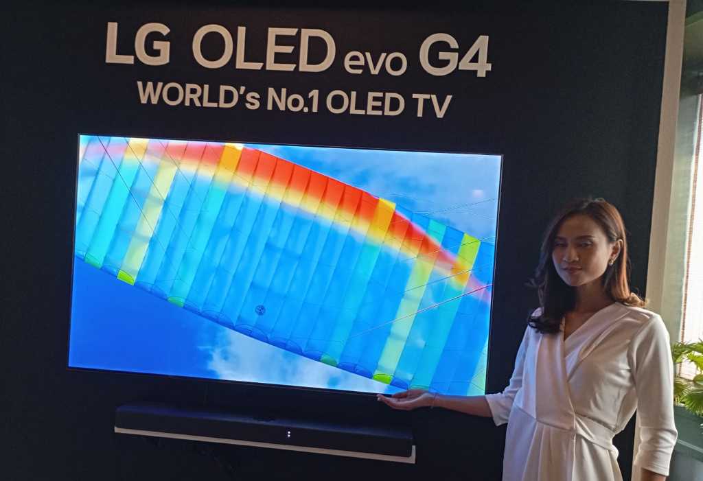 Peluncuran Smart TV LG OLED Evo G4 4