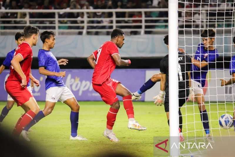 Pemain Belakang Timnas Indonesia U-19 Iqbal Gwijangge Akui Ada Feeling Sebelum Cetak Gol