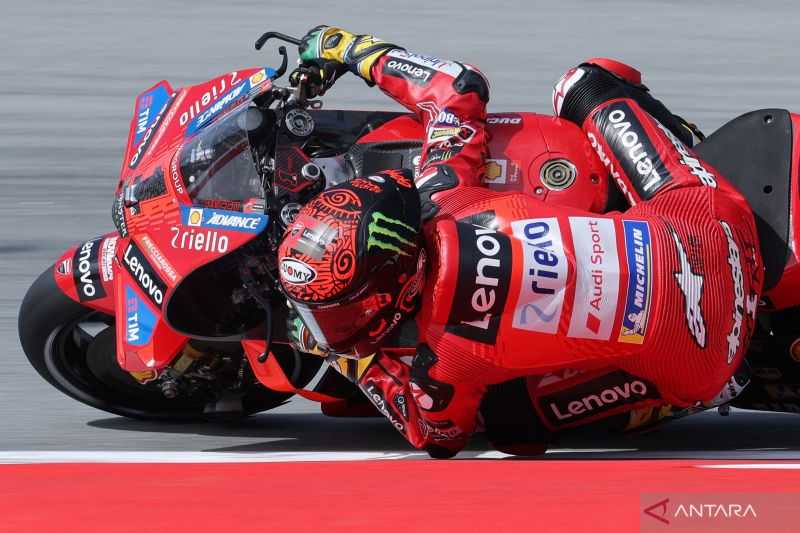 Pembalap Ducati Lenovo Francesco Bagnaia Sebut 'Ini Memalukan' Saat Dia Terjatuh di Sprint GP Catalunya