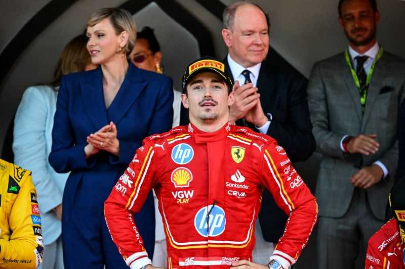 Pembalap Ferrari Lecrerc Kehabisan Kata-kata untuk Jelaskan Kemenangannya di GP Monako
