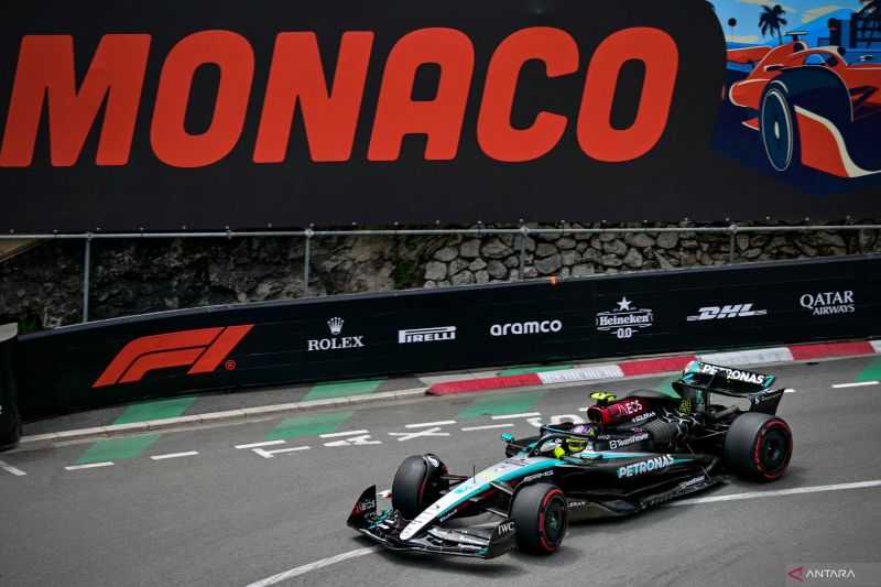 Pembalap Hamilton dan Lecrerc Jadi yang Tercepat Pada Practice 1 dan 2 Monaco