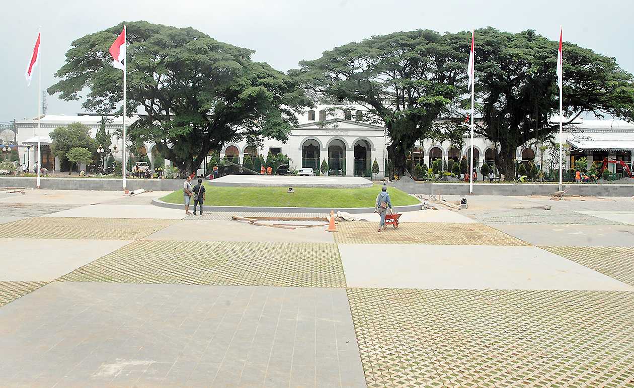 Pembangunan Alun-alun Kota Bogor, Jabar