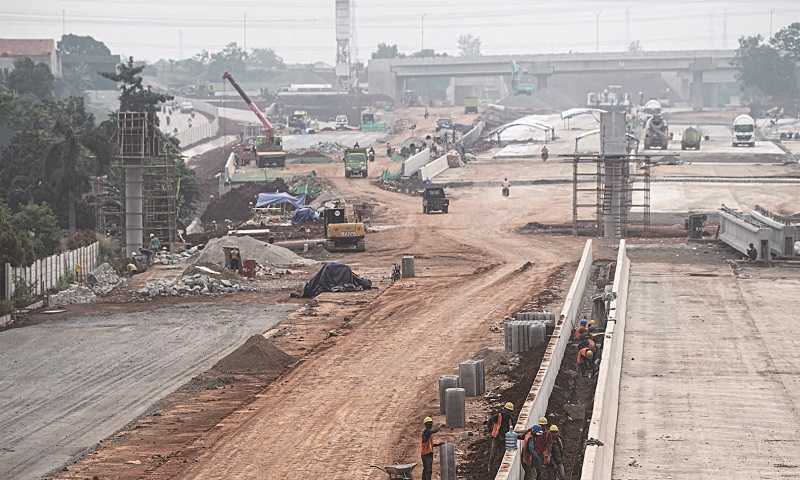 PEMBANGUNAN JALAN TOL CINERE-JAGORAWI