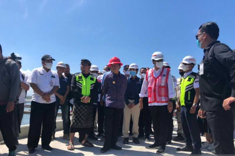 Pembangunan Pelabuhan Sanur dan Terminal VVIP Bandara Ngurah Rai Selesai September Mendatang