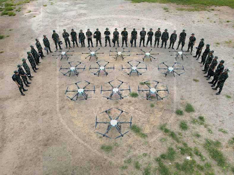 Pemberontak Gunakan Drone untuk Lawan Junta