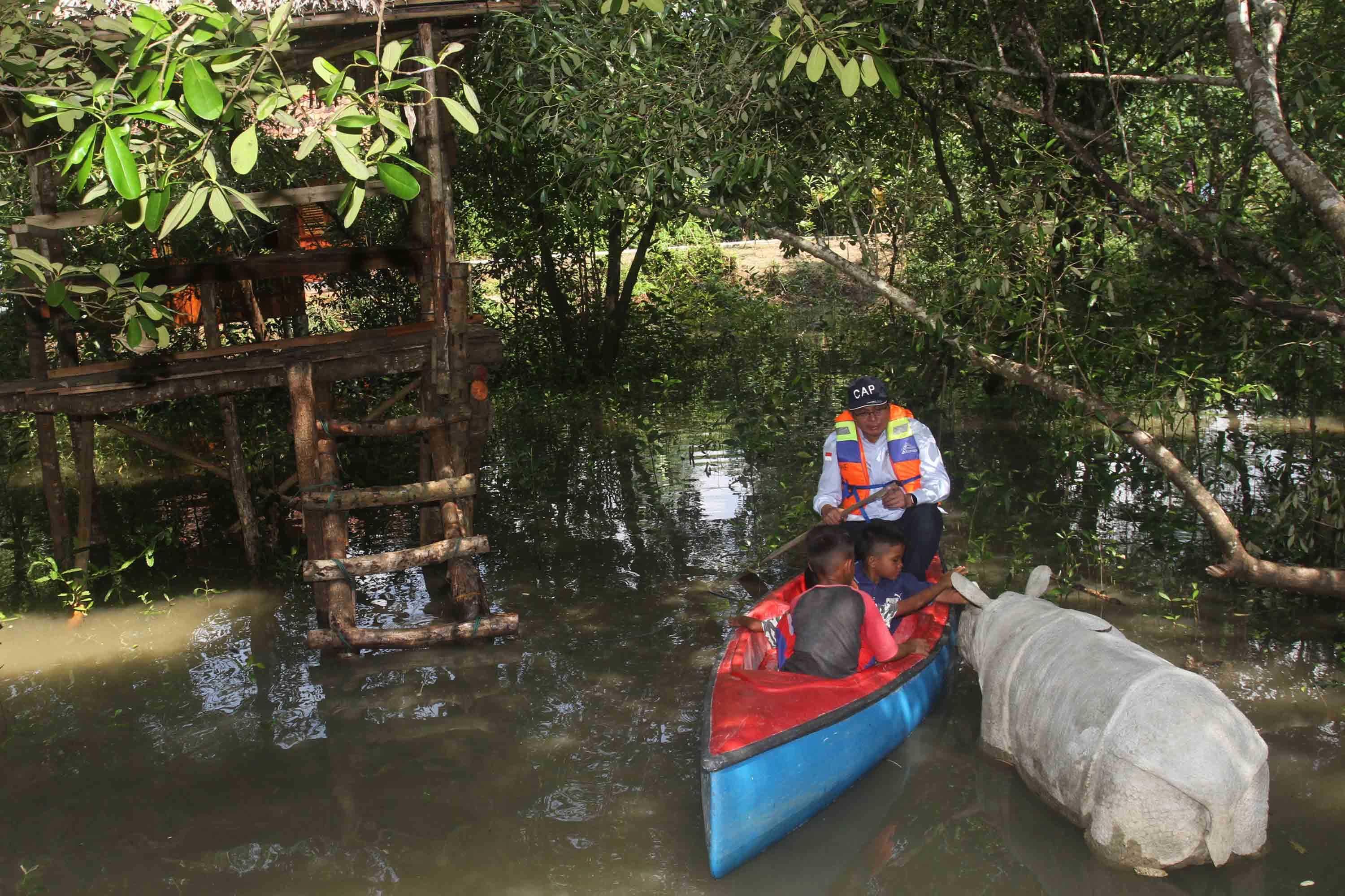 Pembukaan kawasan edu-ekowisata Lembur mangrove patikang 6