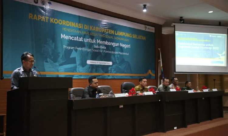 Pemerintah Kabupaten Lampung Selatan Dukung Realisasi Satu Data Nasional