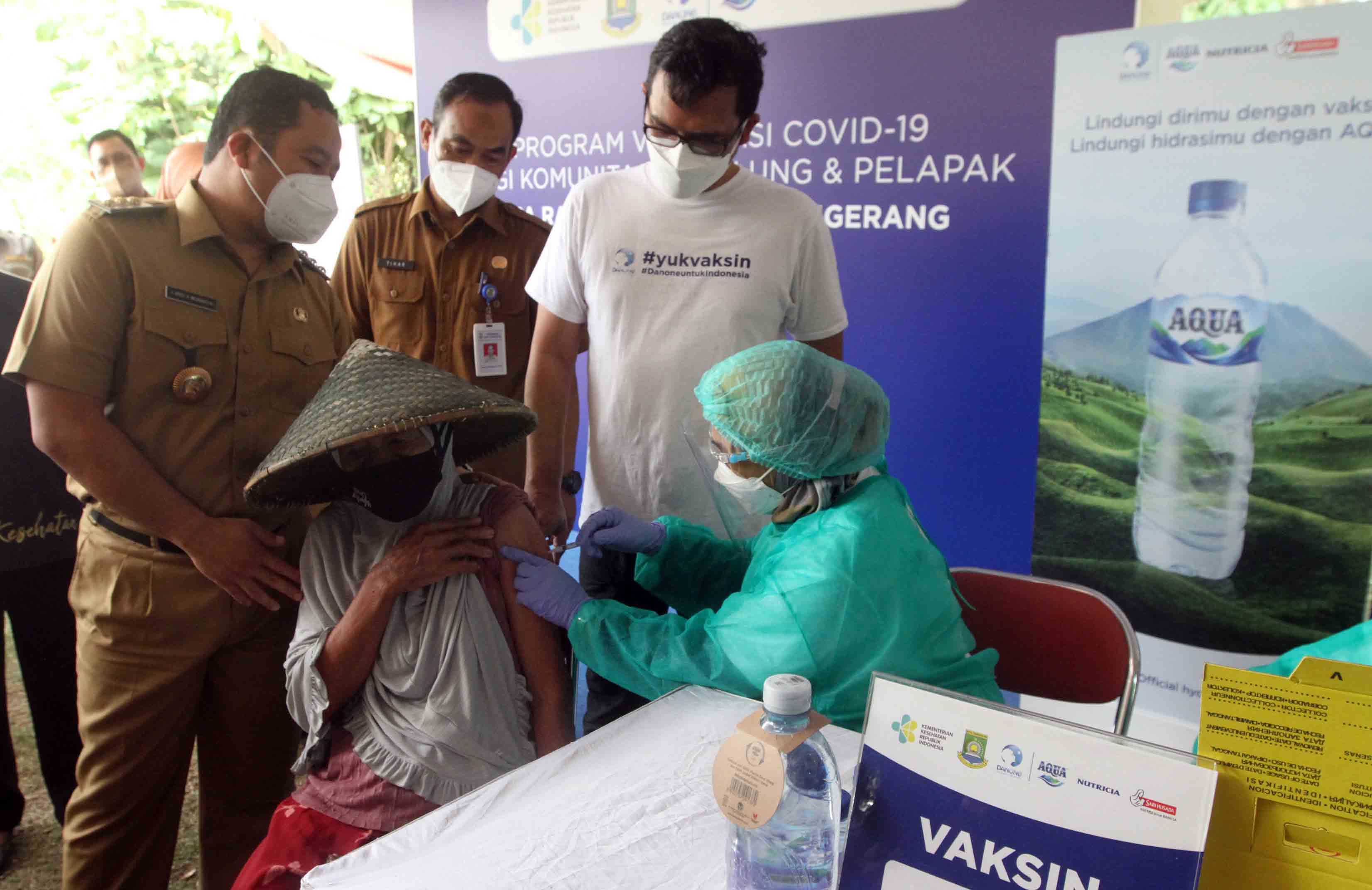Pemerintah Kota Tangerang bersama Danone Indonesia Jemput Bola Vaksinasi Covid-19 Pemulung dan Pelapak 1
