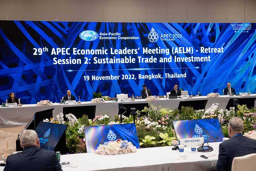 Pemimpin APEC Adopsi Bangkok Goals