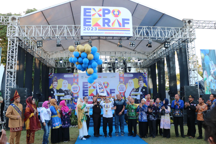 Pemkab Banjar Promosikan Produk UMKM Lewat Expo Ekraf